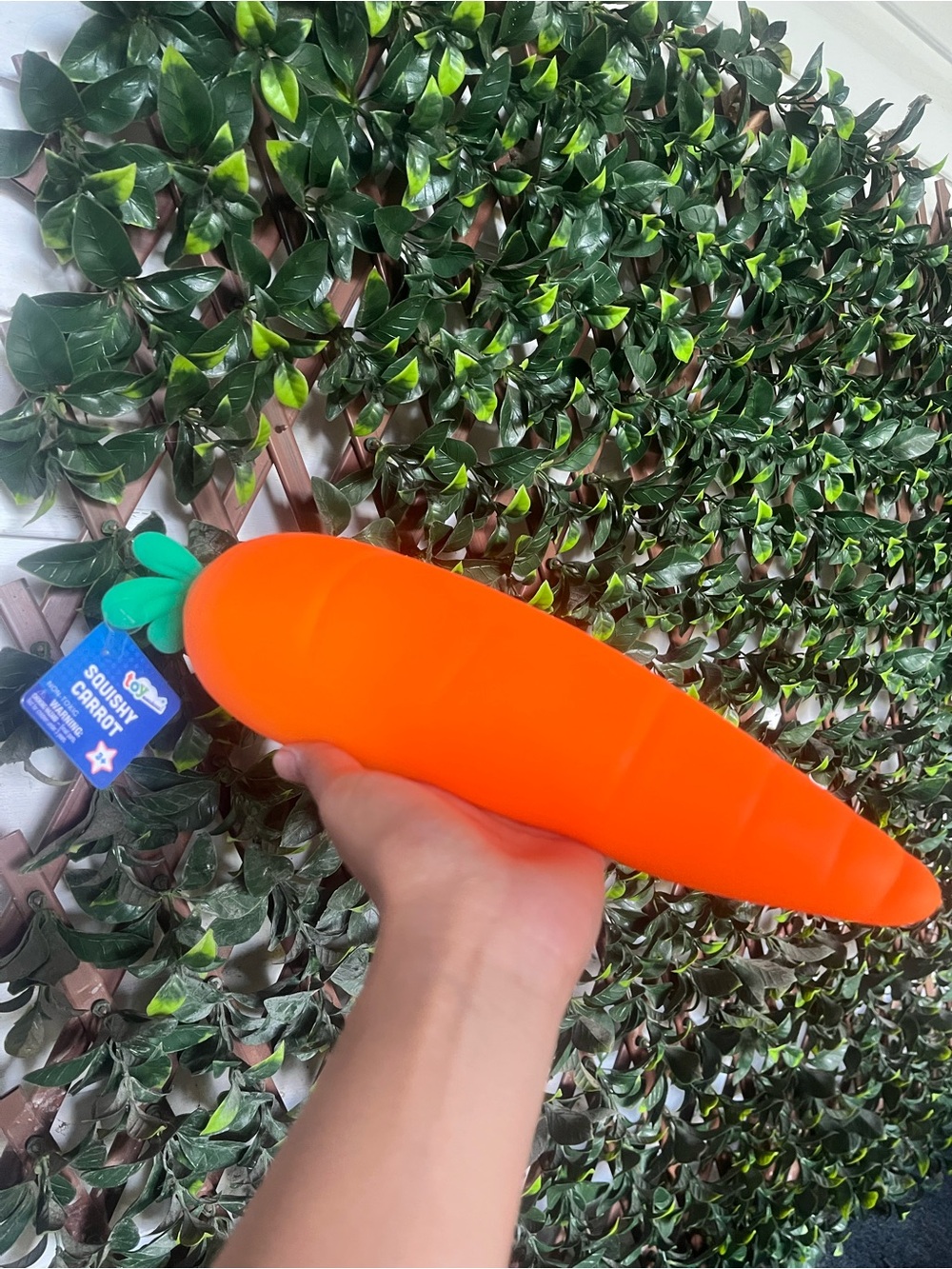 Squishy Carrot squishy Toy - Bright Orange